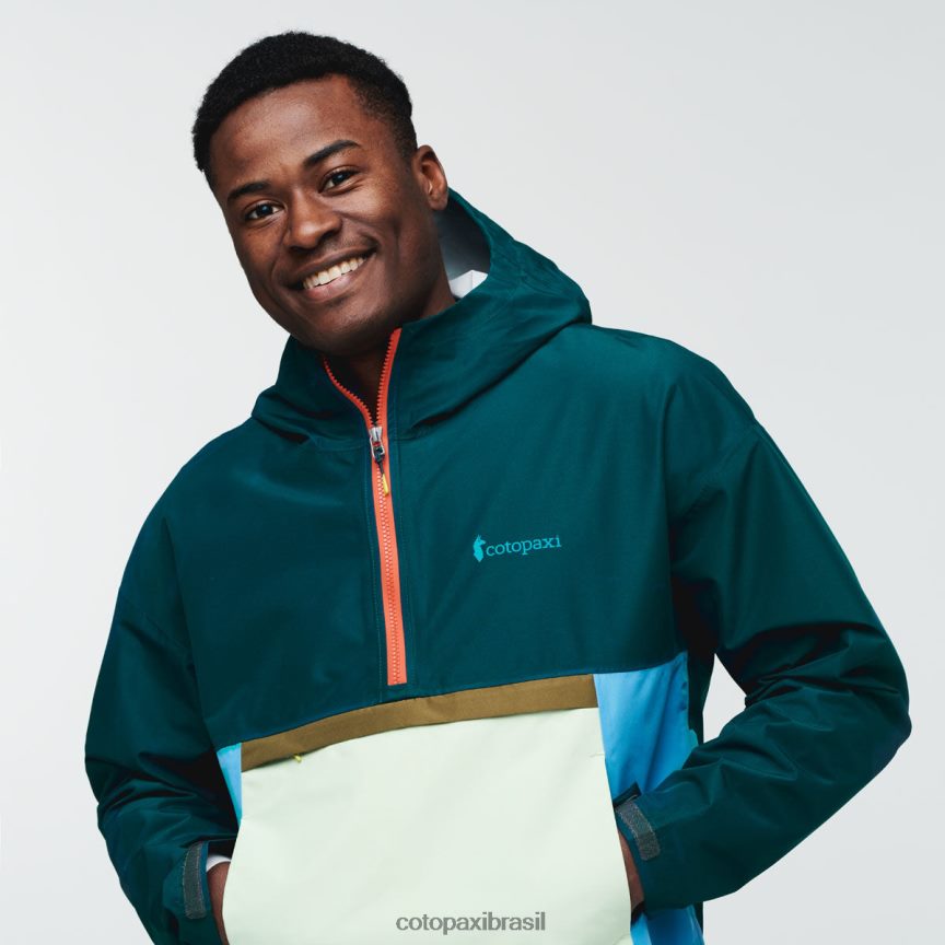 Cotopaxi homens anoraque de chuva cielo PFLZ115 roupas oceano profundo