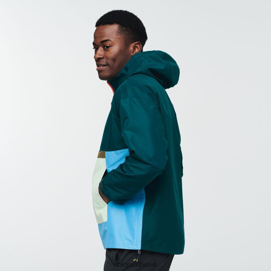 Cotopaxi homens anoraque de chuva cielo PFLZ115 roupas oceano profundo