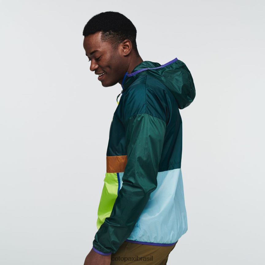 Cotopaxi homens corta vento teca halfzip PFLZ112 roupas ponto reyes