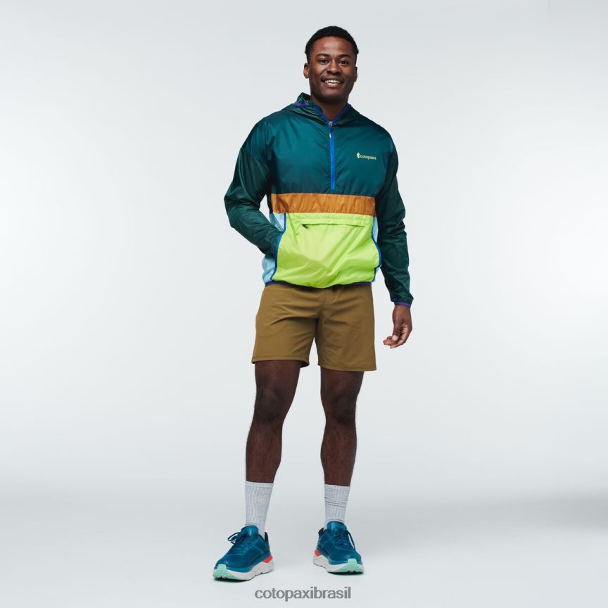 Cotopaxi homens corta vento teca halfzip PFLZ112 roupas ponto reyes