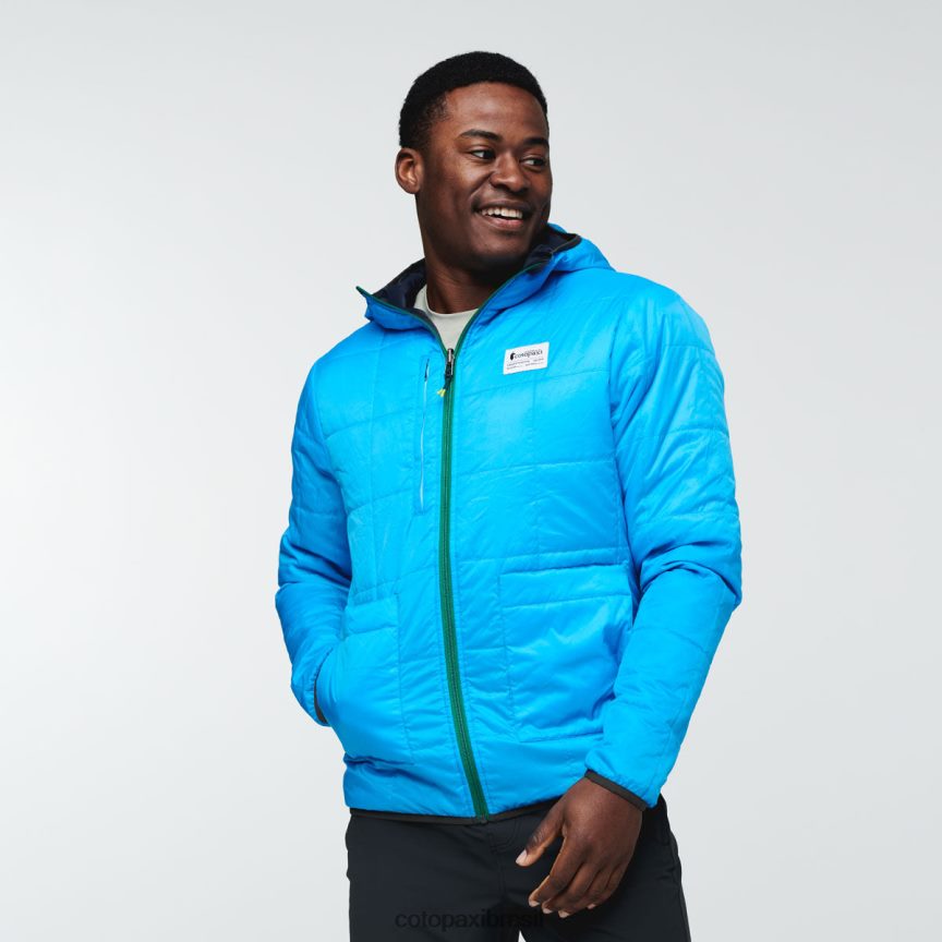 Cotopaxi homens jaqueta teca calido com capuz PFLZ103 roupas afundar ou nadar