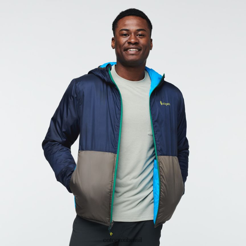 Cotopaxi homens jaqueta teca calido com capuz PFLZ103 roupas afundar ou nadar