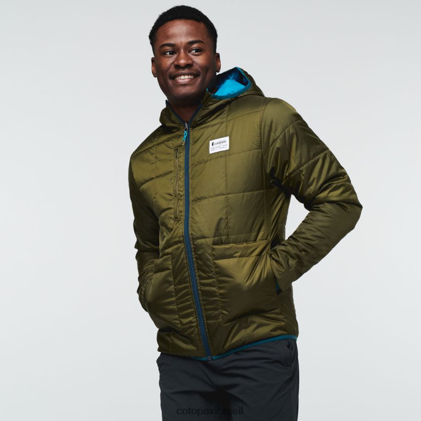 Cotopaxi homens jaqueta teca calido com capuz PFLZ113 roupas Flórida