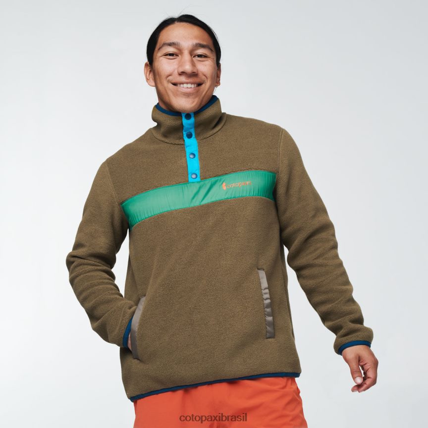 Cotopaxi homens pulôver de lã teca PFLZ120 roupas regeneração