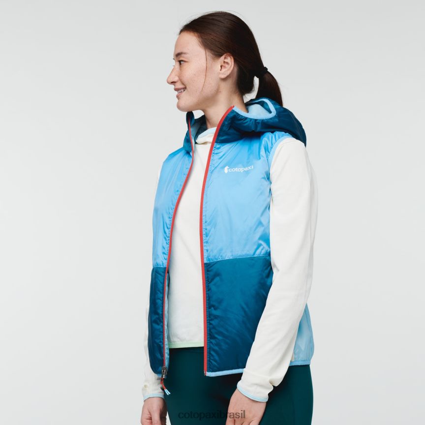 Cotopaxi mulheres colete com capuz teca calido PFLZ48 roupas rio sábio