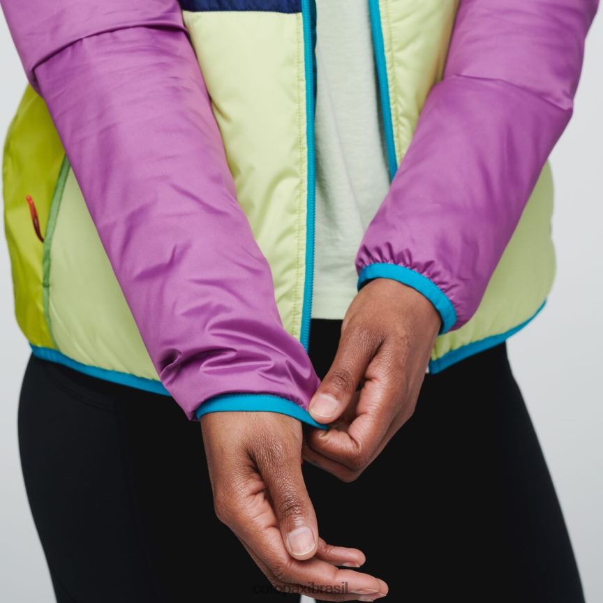 Cotopaxi mulheres jaqueta teca calido com capuz PFLZ19 roupas video cassete