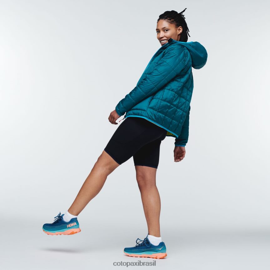 Cotopaxi mulheres jaqueta teca calido com capuz PFLZ19 roupas video cassete