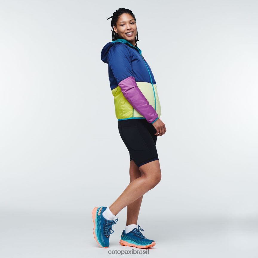 Cotopaxi mulheres jaqueta teca calido com capuz PFLZ19 roupas video cassete