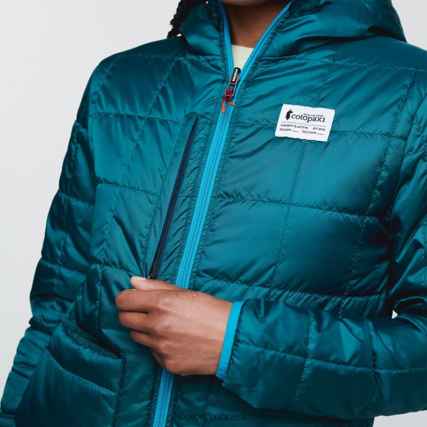 Cotopaxi mulheres jaqueta teca calido com capuz PFLZ19 roupas video cassete
