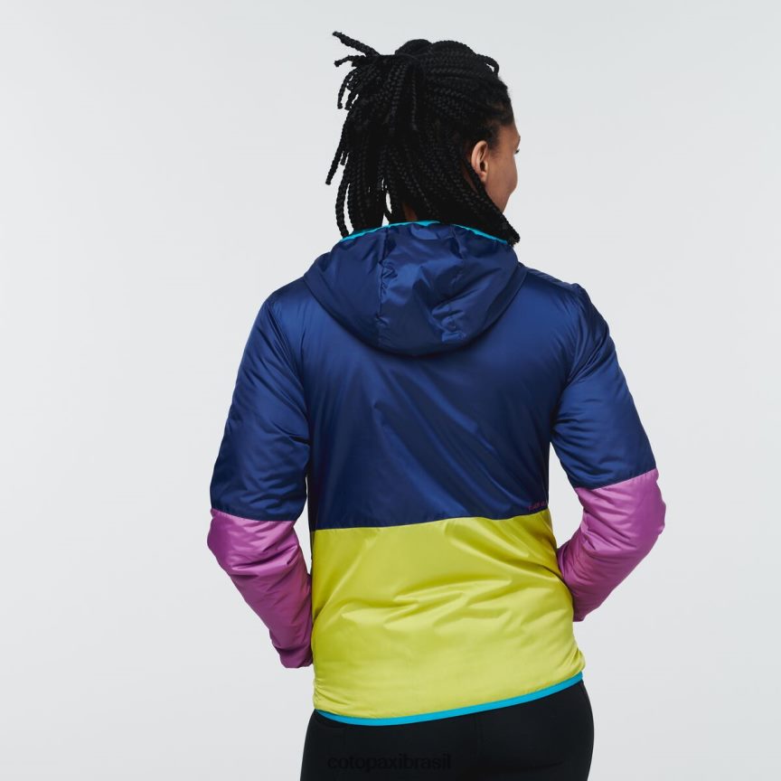 Cotopaxi mulheres jaqueta teca calido com capuz PFLZ19 roupas video cassete