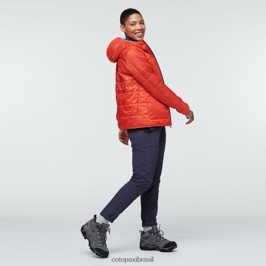 Cotopaxi mulheres jaqueta teca calido com capuz PFLZ7 roupas Ciência de foguetes