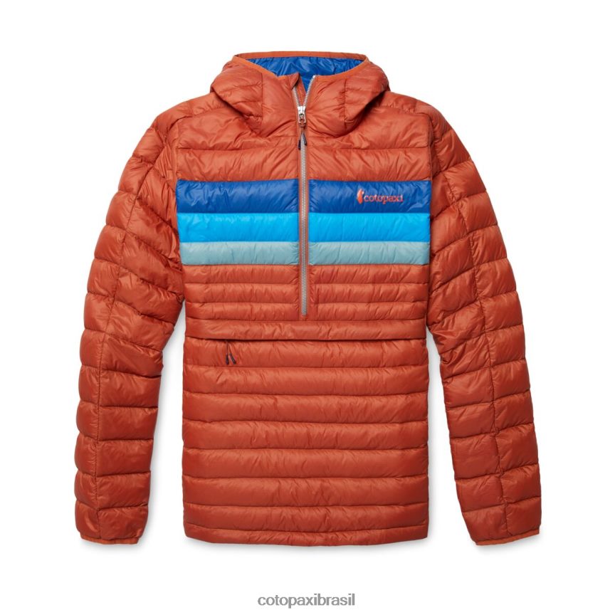 Cotopaxi mulheres pulôver fuego com capuz PFLZ2 roupas listras de especiarias